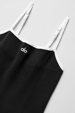 Ribbed Sweater Knit Highline Dress