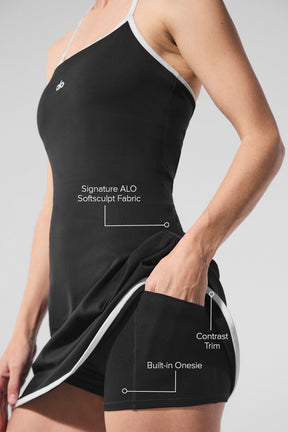 ALO Softsculpt Halter Tennis Dress
