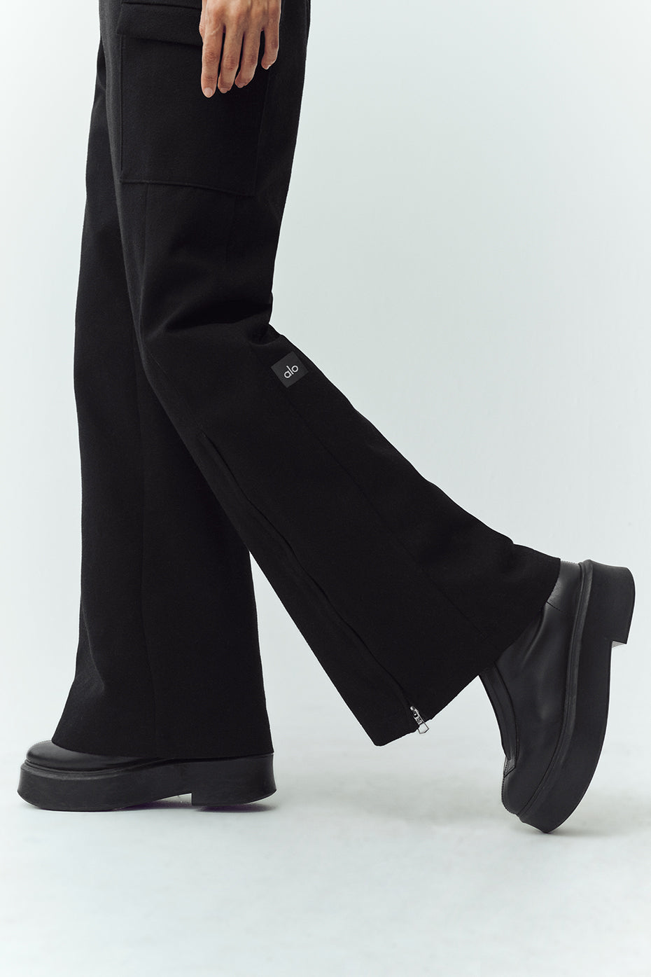 Wool Blend Bunny Slope Bib