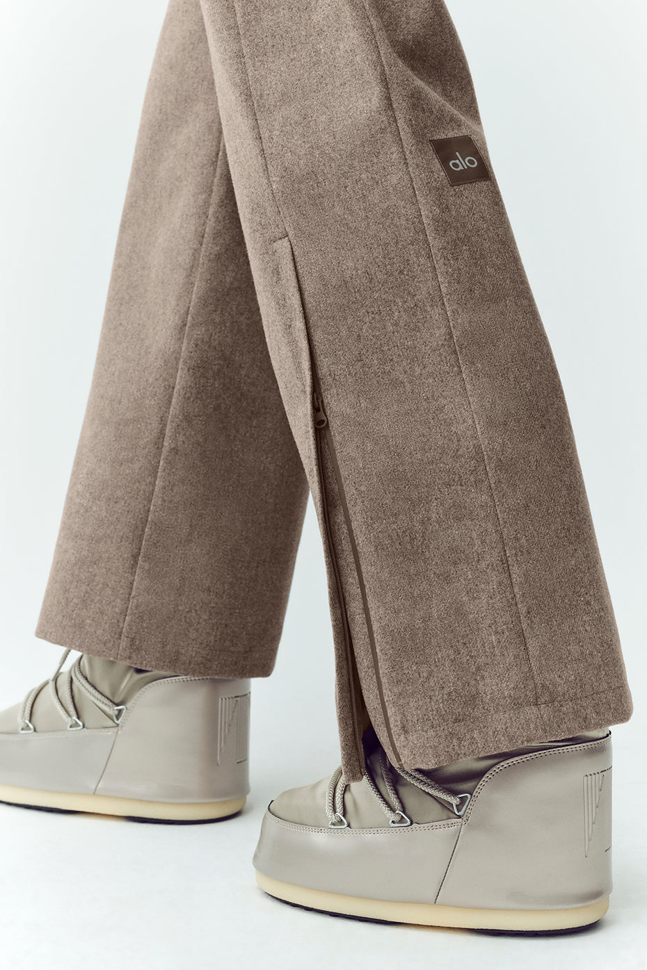 Wool Blend Bunny Slope Bib