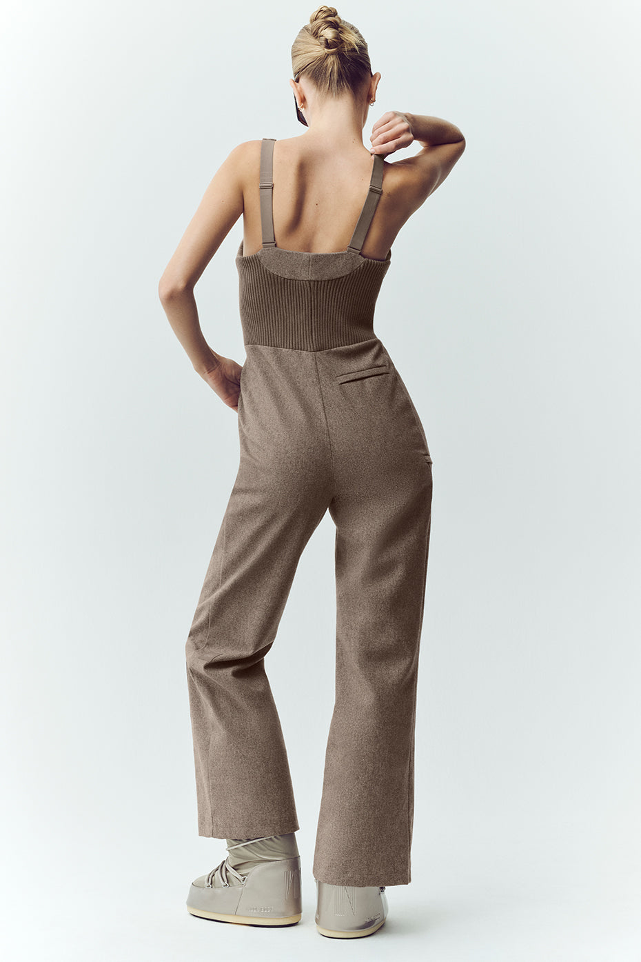 Wool Blend Bunny Slope Bib