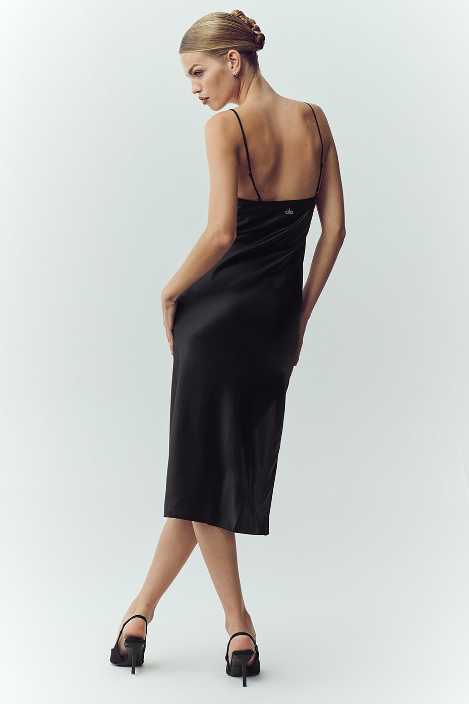 Silk Luminous Slip Dress