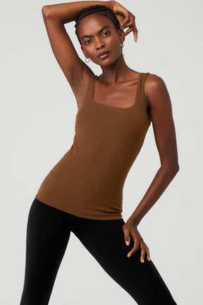 Ribbed Minimalist Tank