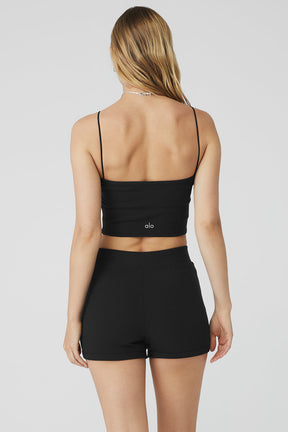 Goddess Ribbed Bandeau Top