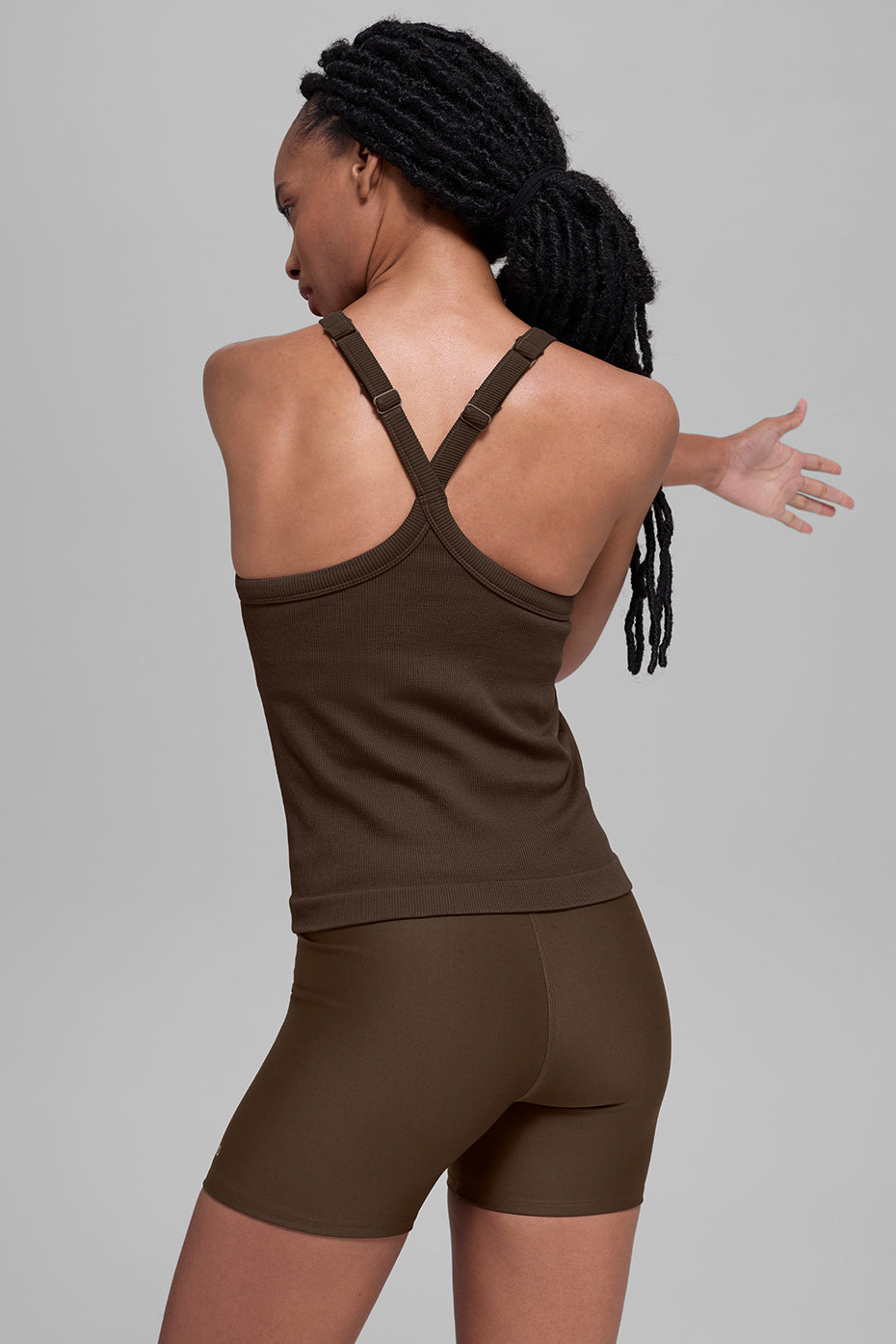 Seamless Ribbed Favorite Full Length Bra Tank