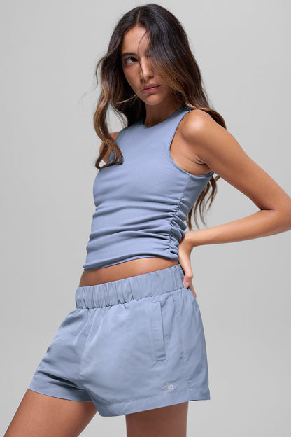 Ribbed En Pointe Tank