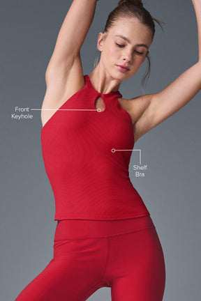 Ribbed Mesmerize Bra Tank