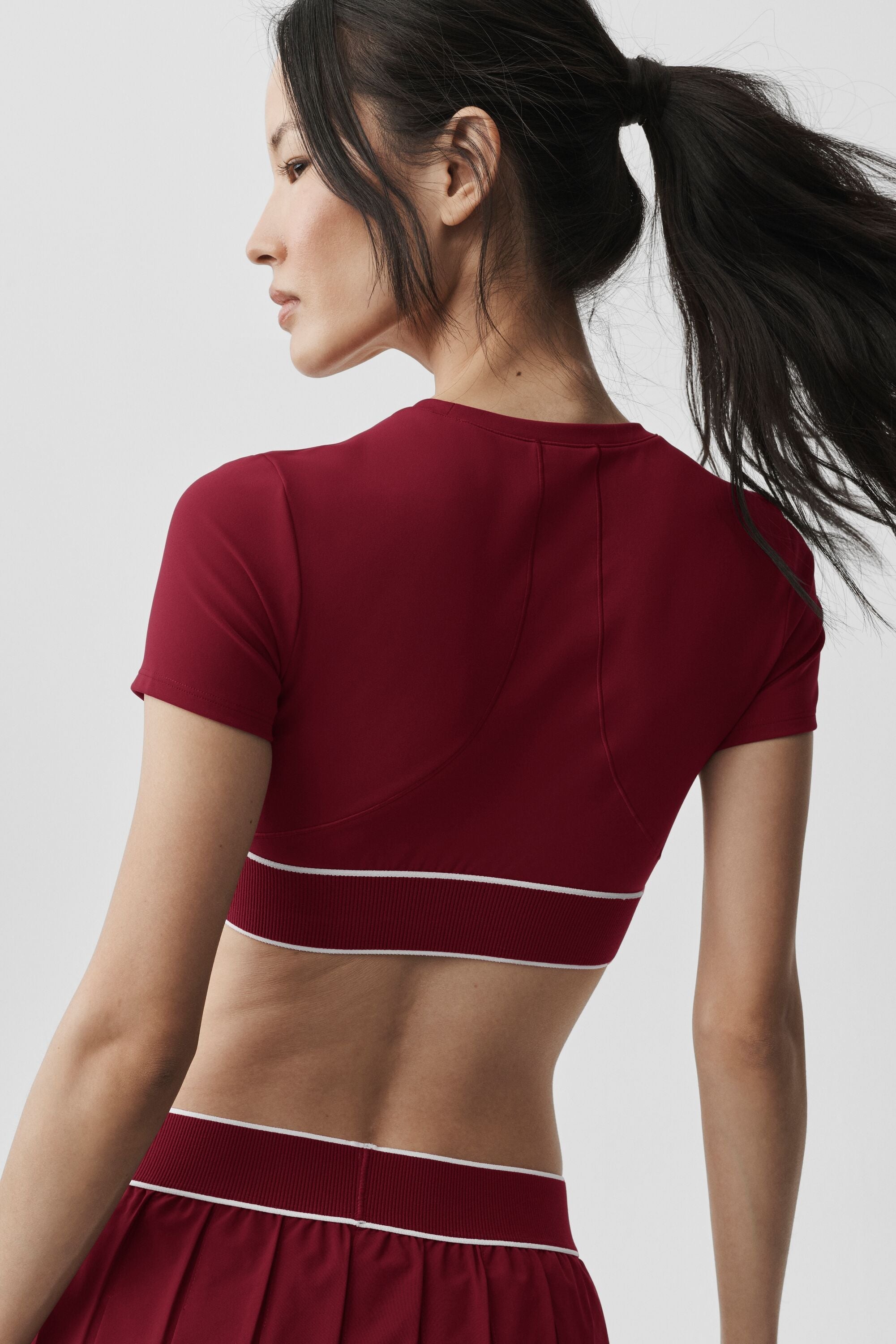 ALO Softsculpt Amp It Up Short Sleeve Bra