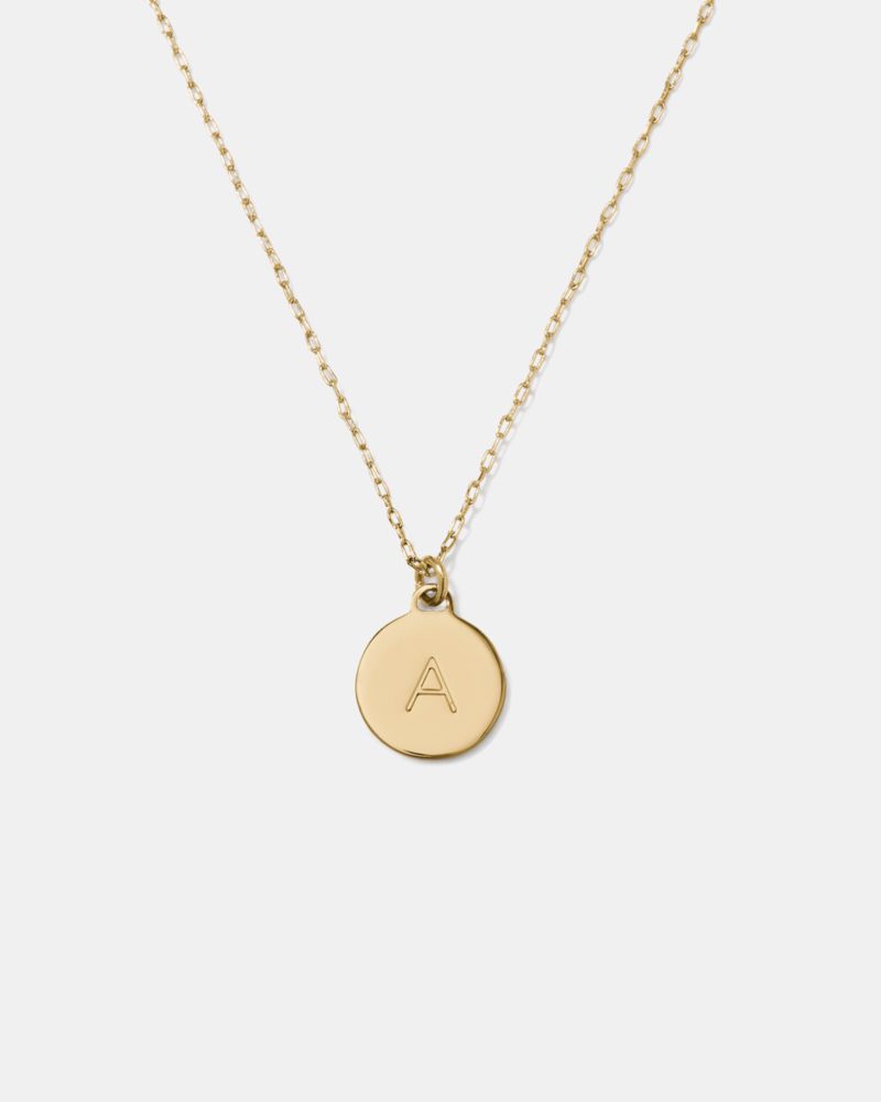 Initial A Mini Pendant