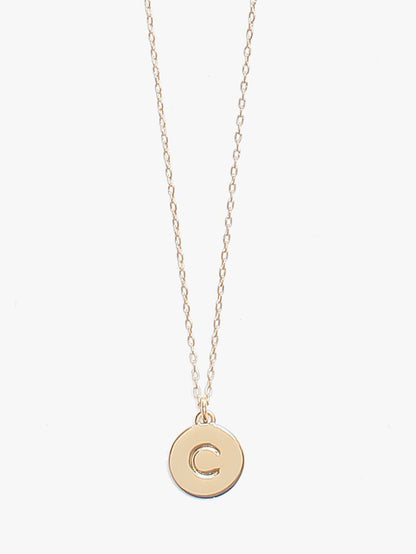 Initial C Mini Pendant