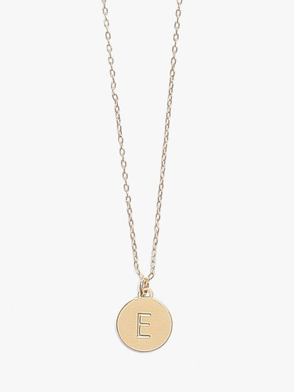 Initial E Mini Pendant