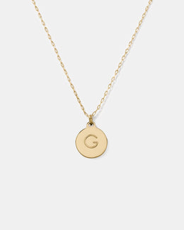 Initial G Mini Pendant