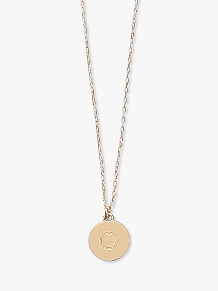 Initial G Mini Pendant