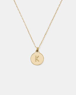 Initial K Mini Pendant