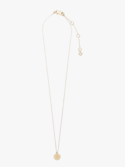 Initial S Mini Pendant