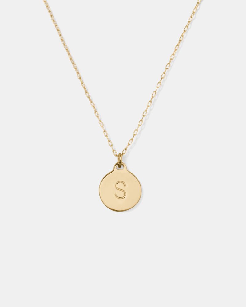 Initial S Mini Pendant