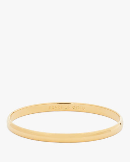 Heart Of Gold Idiom Bangle