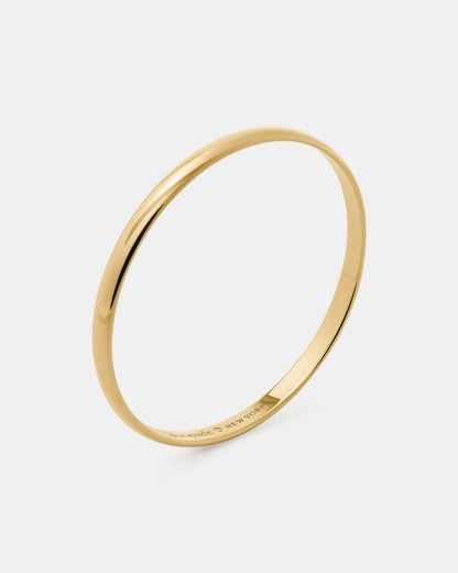 Heart Of Gold Idiom Bangle