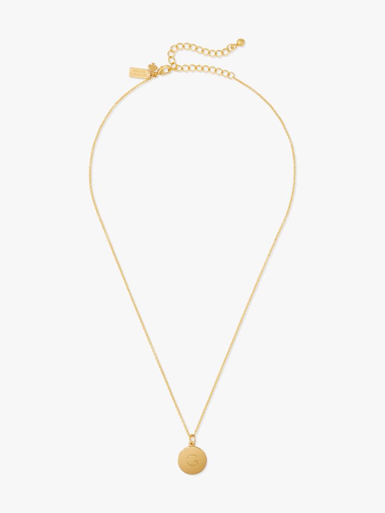 Initial Pendant