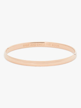 Stop And Smell The Roses Idiom Bangle