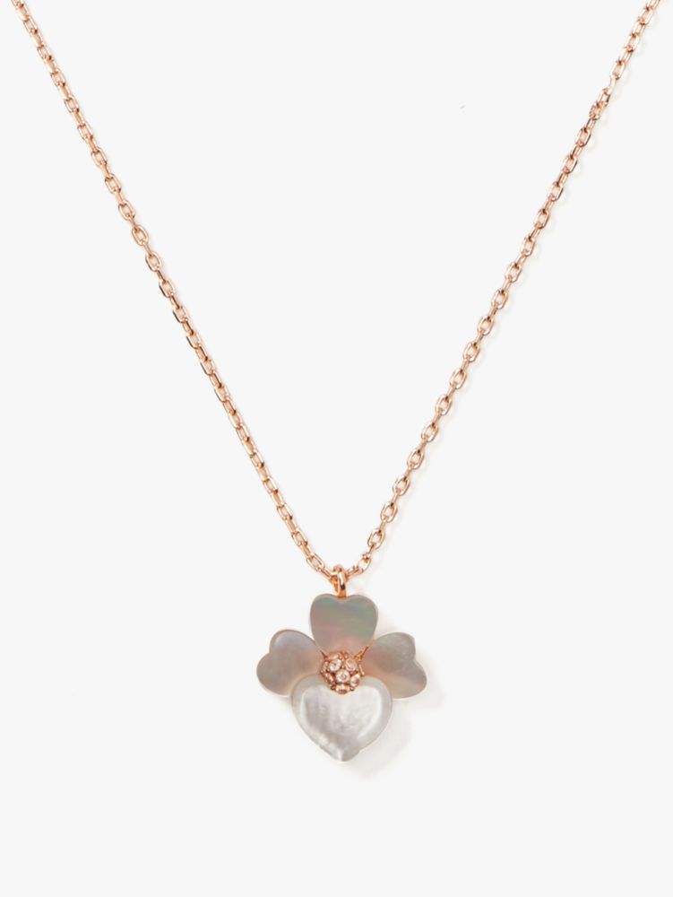 Precious Pansy Mini Pendant