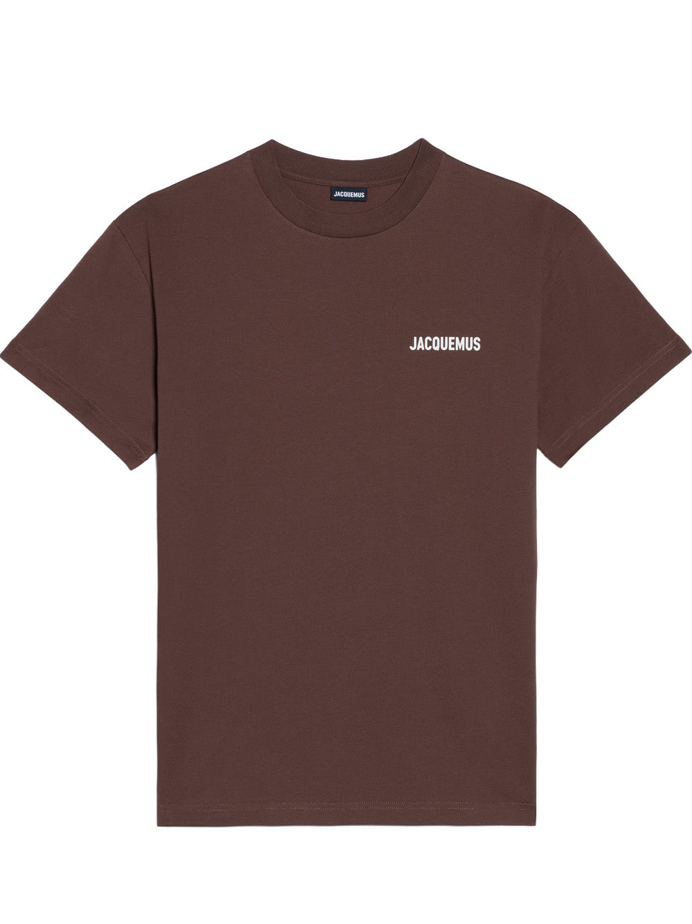Jacquemus Le Logo Printed T-Shirt in Brown