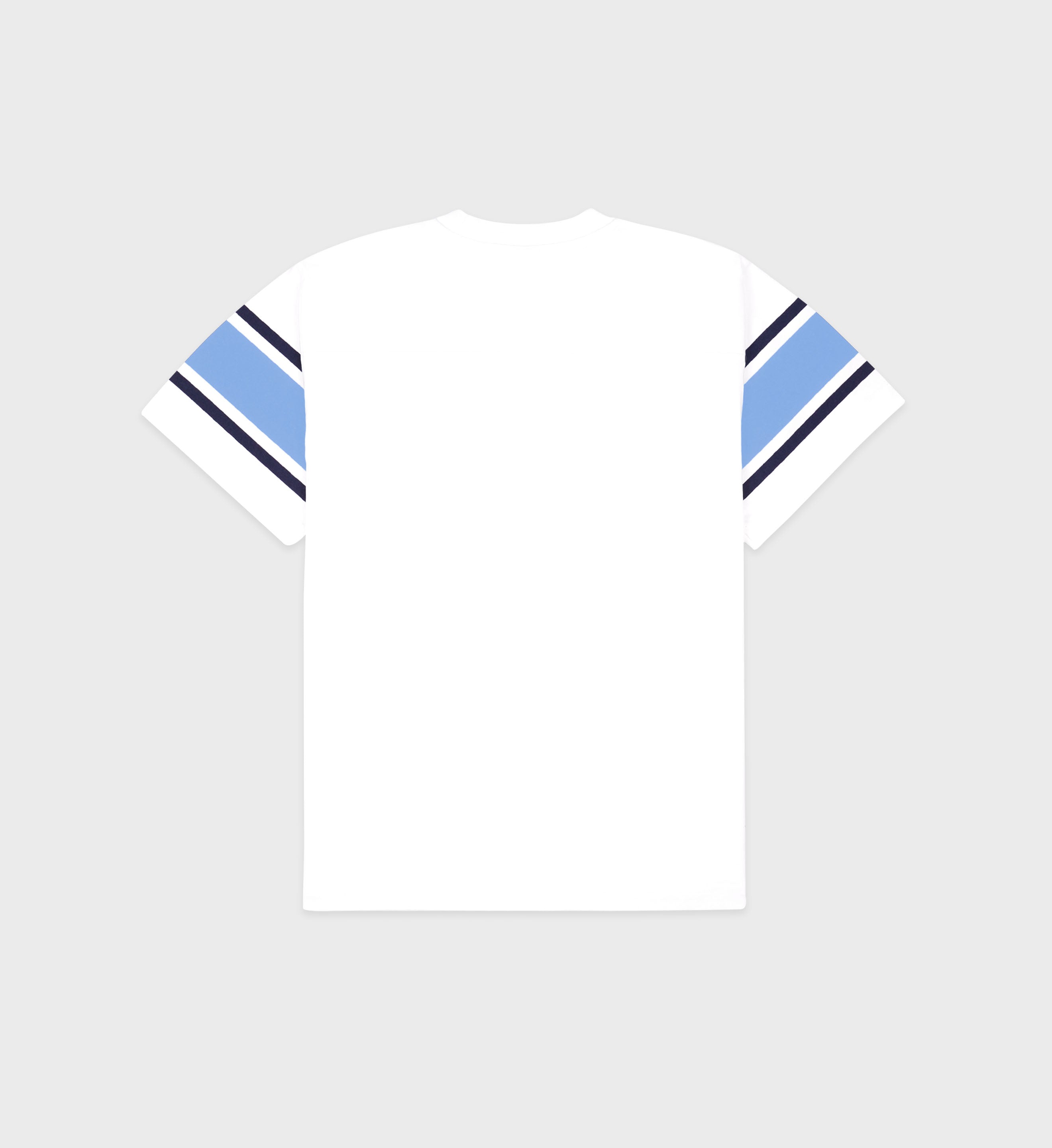 Wellness 94 Rugby Tee - White/Flax blue/Navy