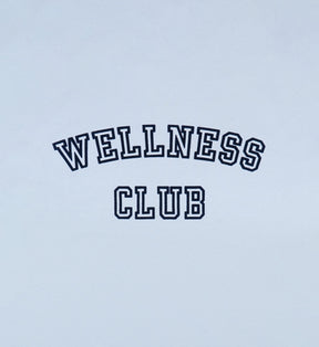 Wellness Club Flocked Disco Short - Ciel/Navy