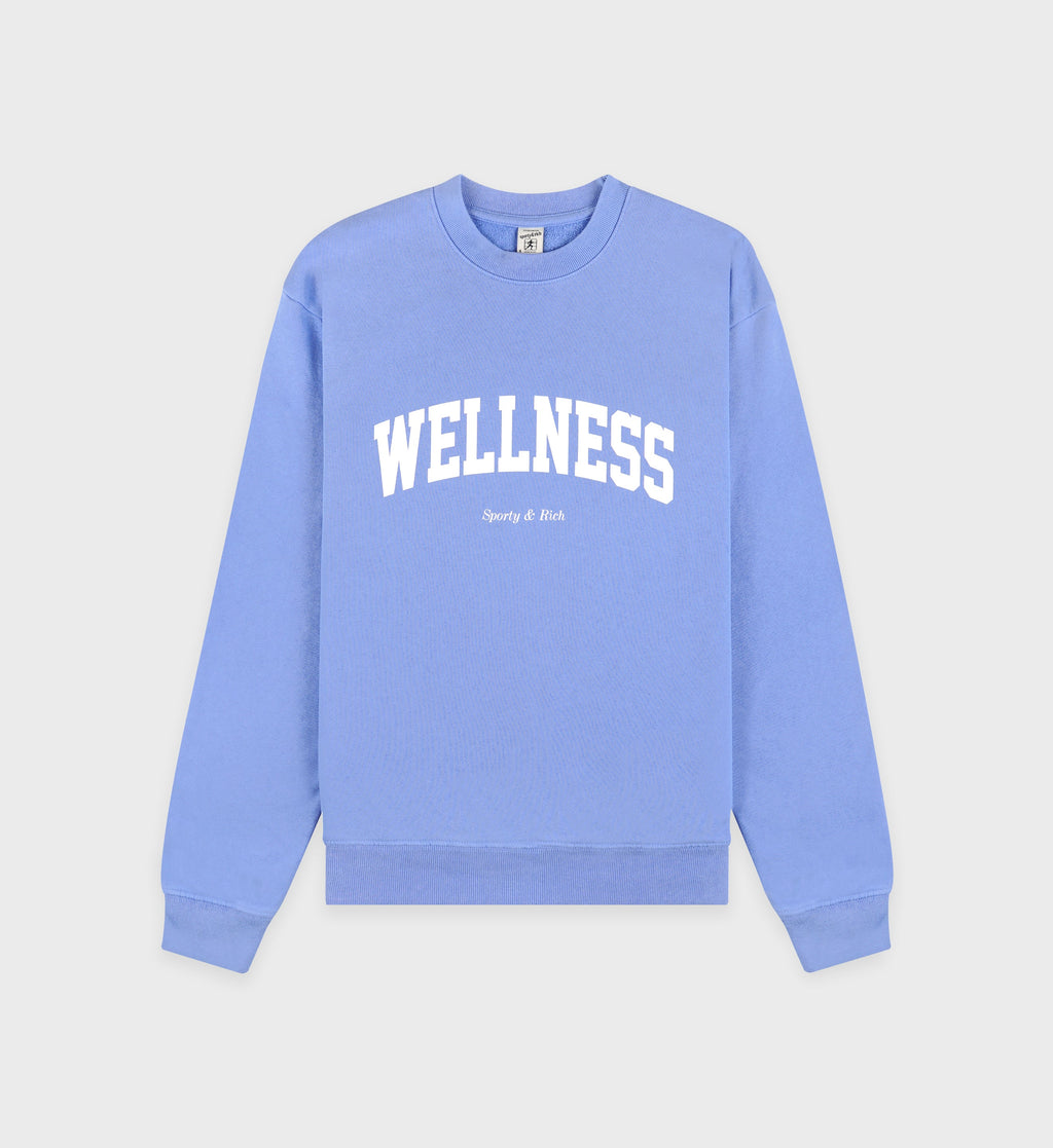 Wellness Ivy Crewneck - Flax blue