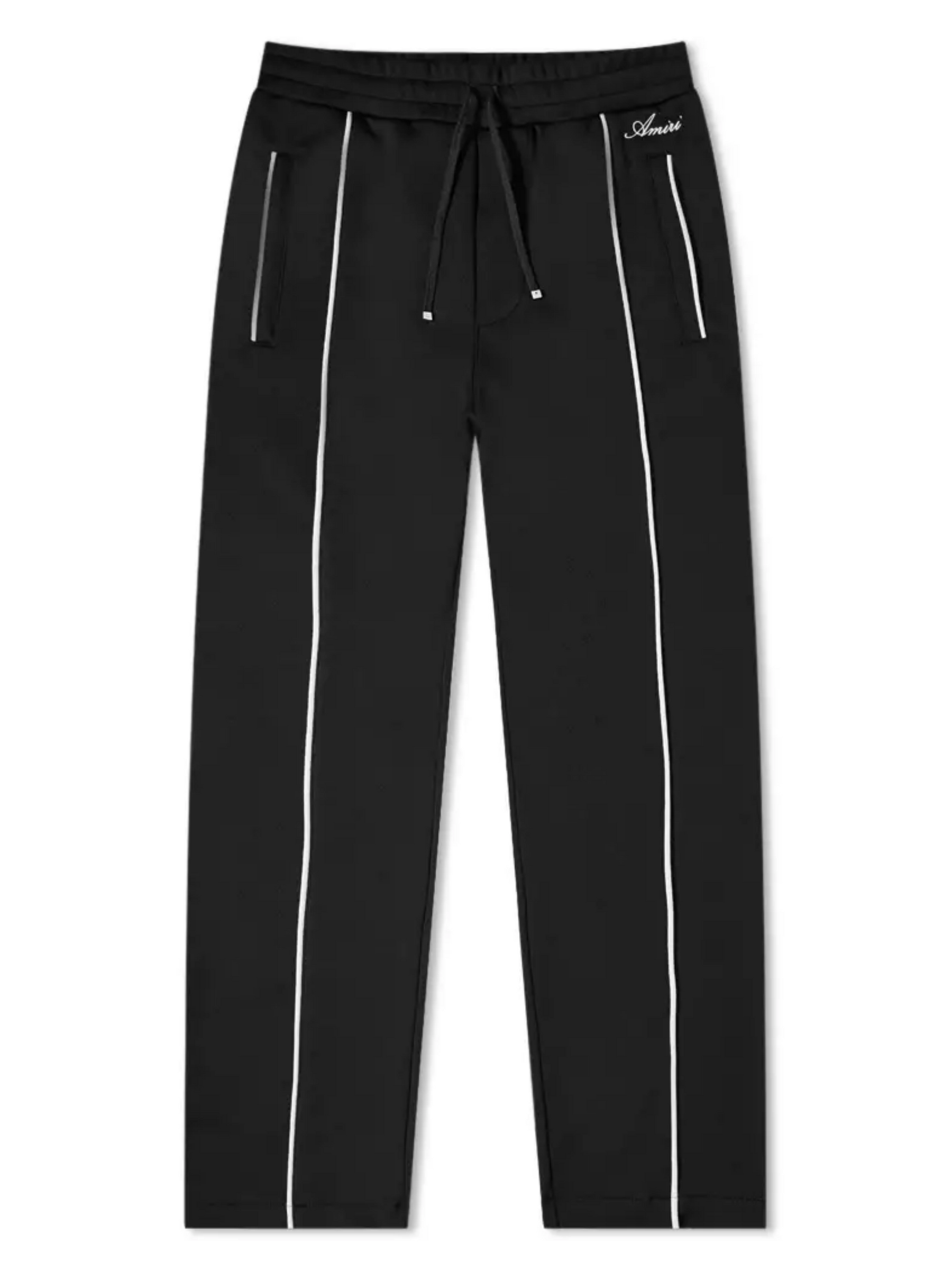 AMIRI WESTERN TRACK PANTS BLACK