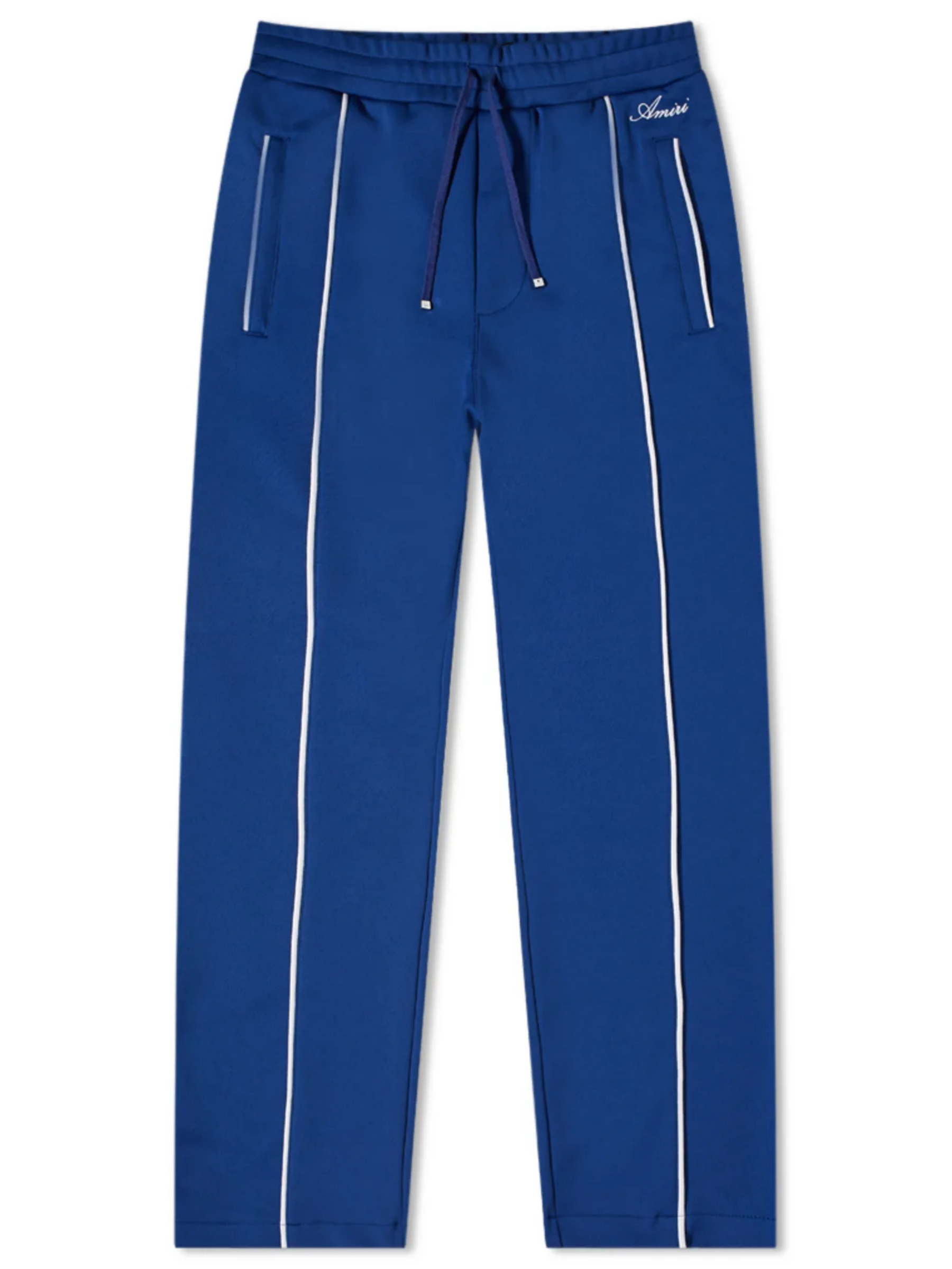 AMIRI WESTERN TRACK PANTS BLUE