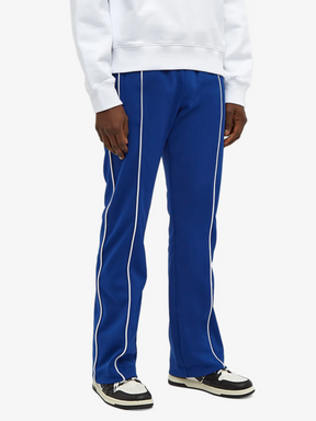 AMIRI WESTERN TRACK PANTS BLUE