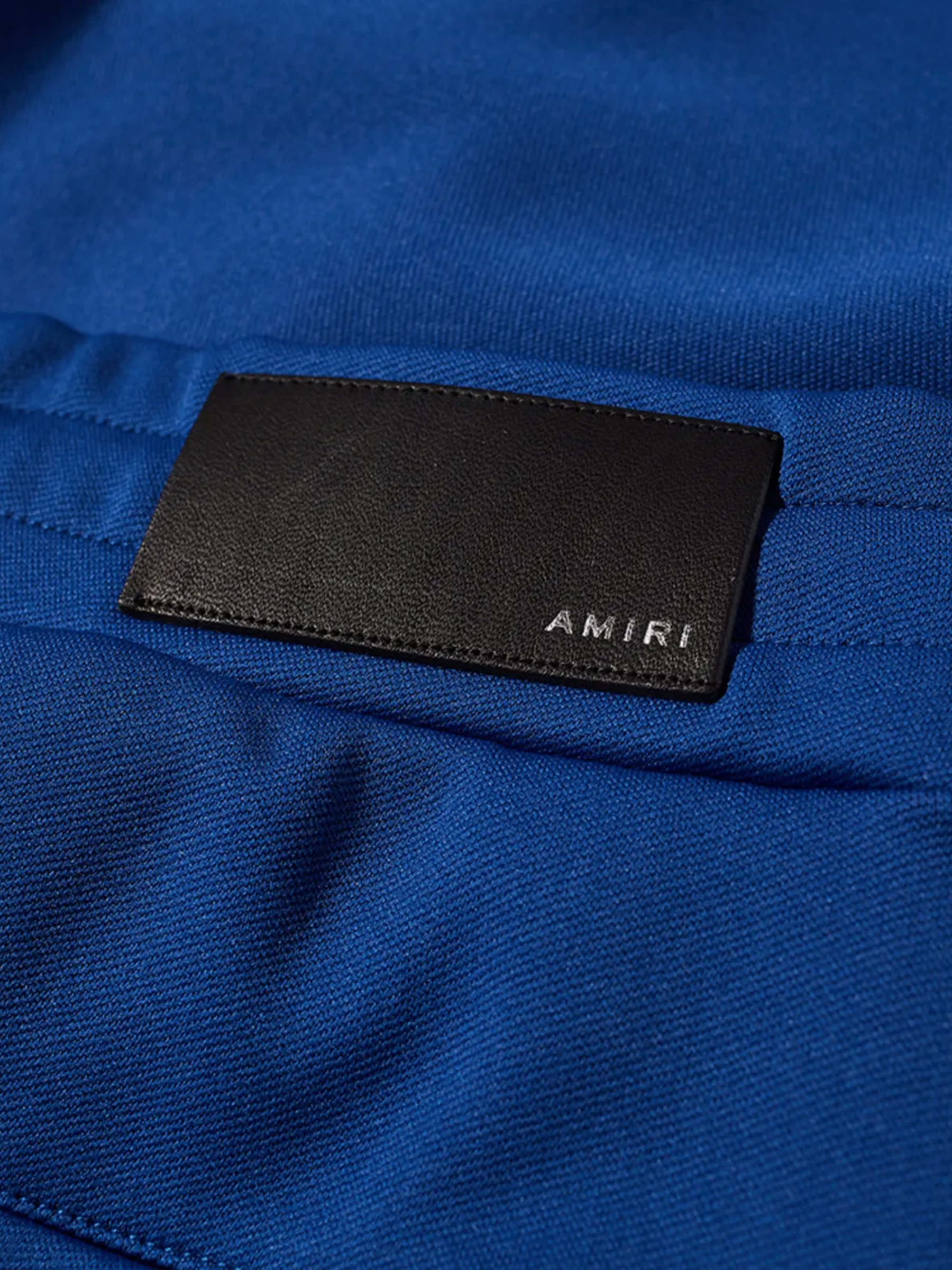 AMIRI WESTERN TRACK PANTS BLUE