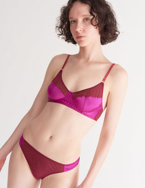 Willow Bralette Amaranth