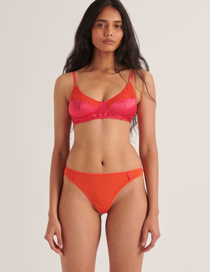 Willow Bralette Hibiscus