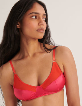 Willow Bralette Hibiscus