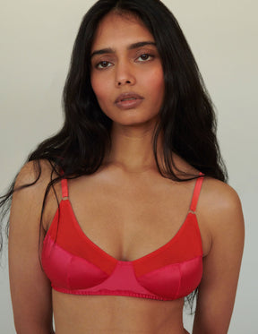 Willow Bralette Hibiscus