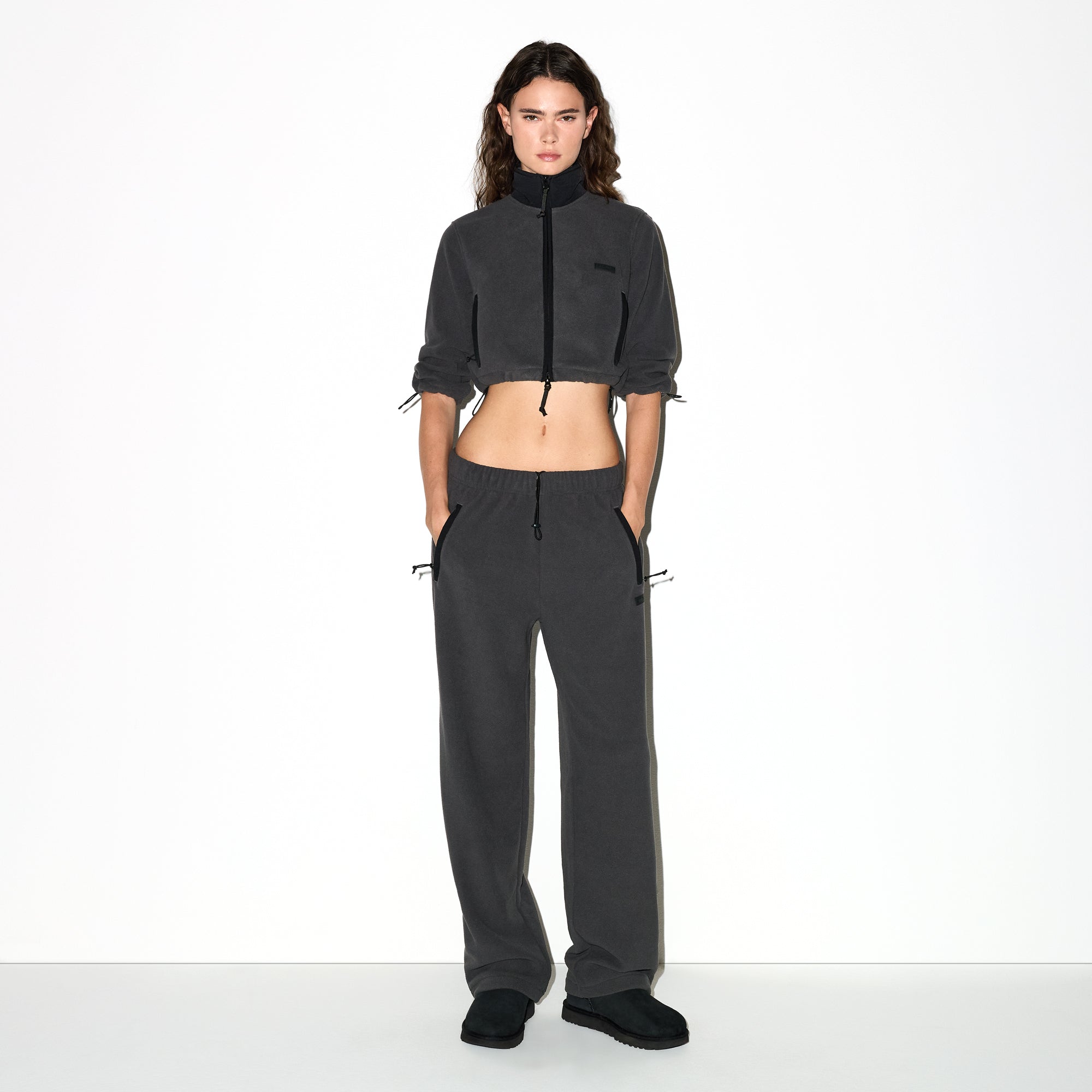 Outdoor Fleece Straight Leg Pant