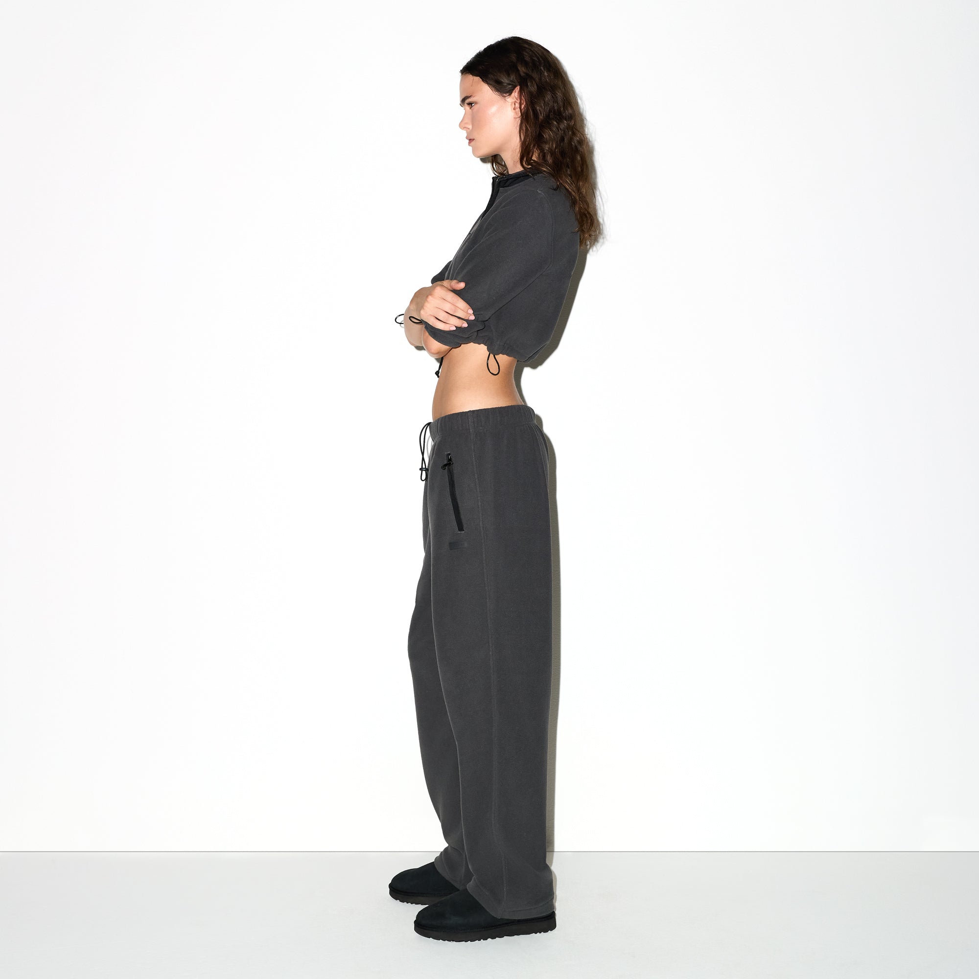 Outdoor Fleece Straight Leg Pant