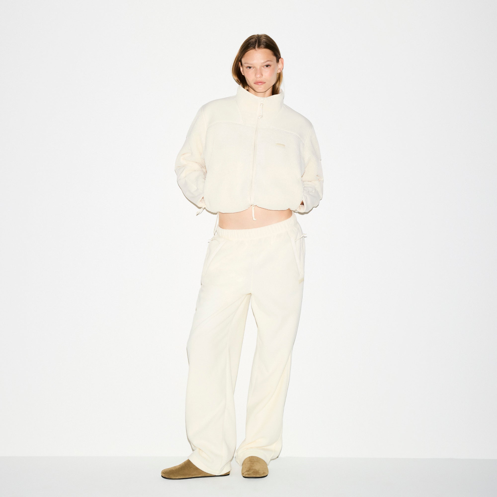 Outdoor Fleece Straight Leg Pant