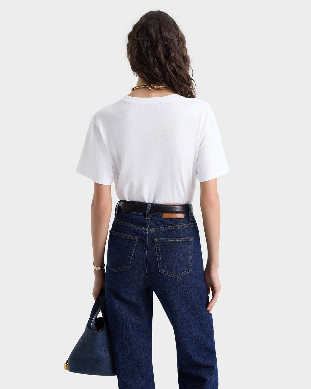 Beverly Hills Horizon Soft T-Shirt - White