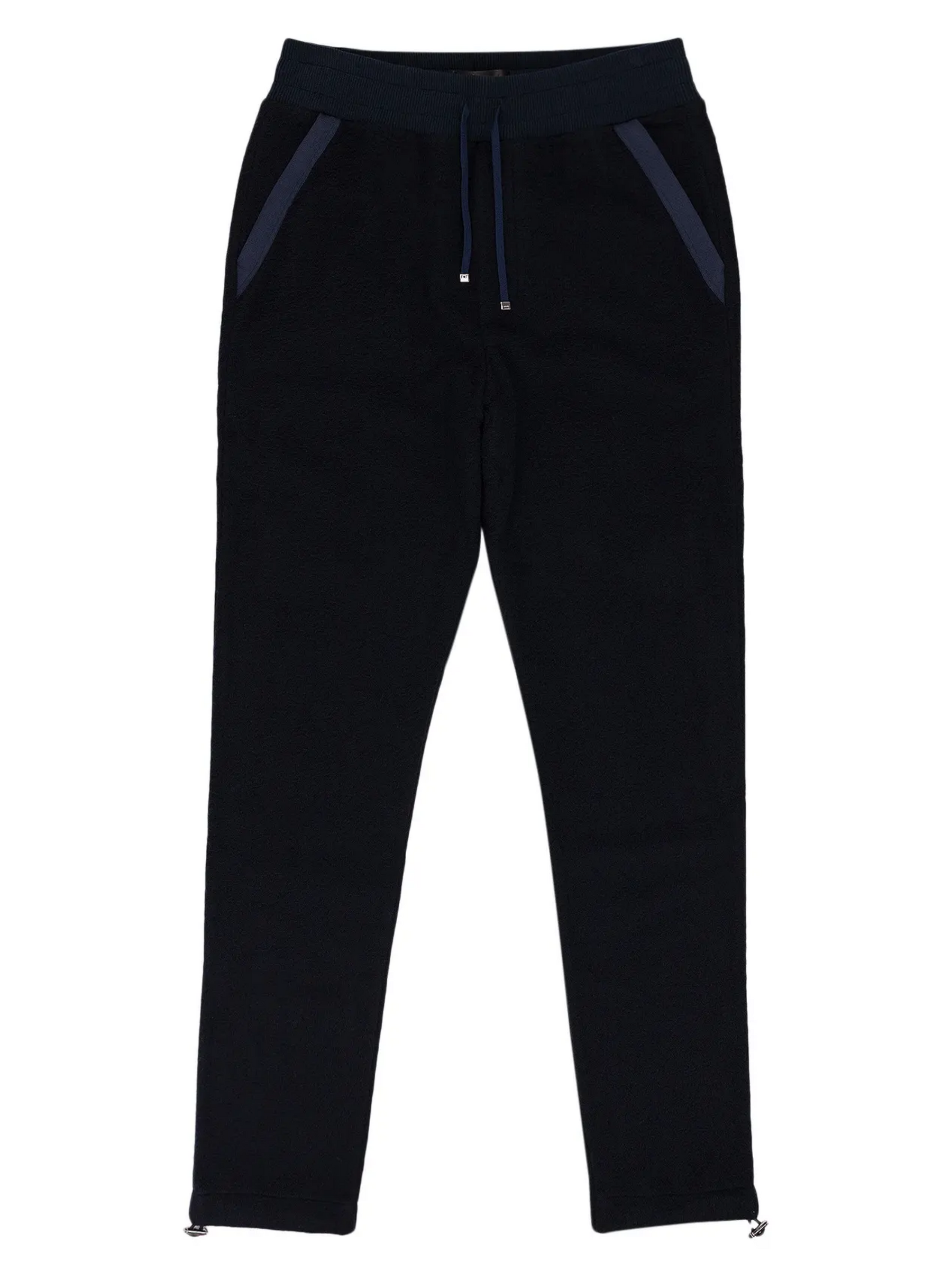AMIRI WOOL TRACK PANTS NAVY