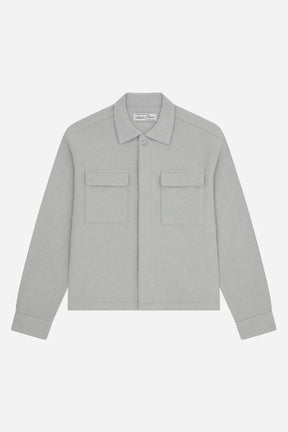 Wool overshirt - grey