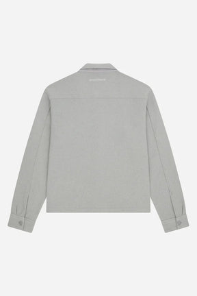 Wool overshirt - grey