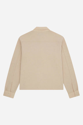 Wool overshirt - sand