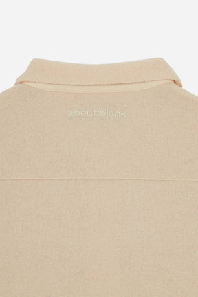 Wool overshirt - sand