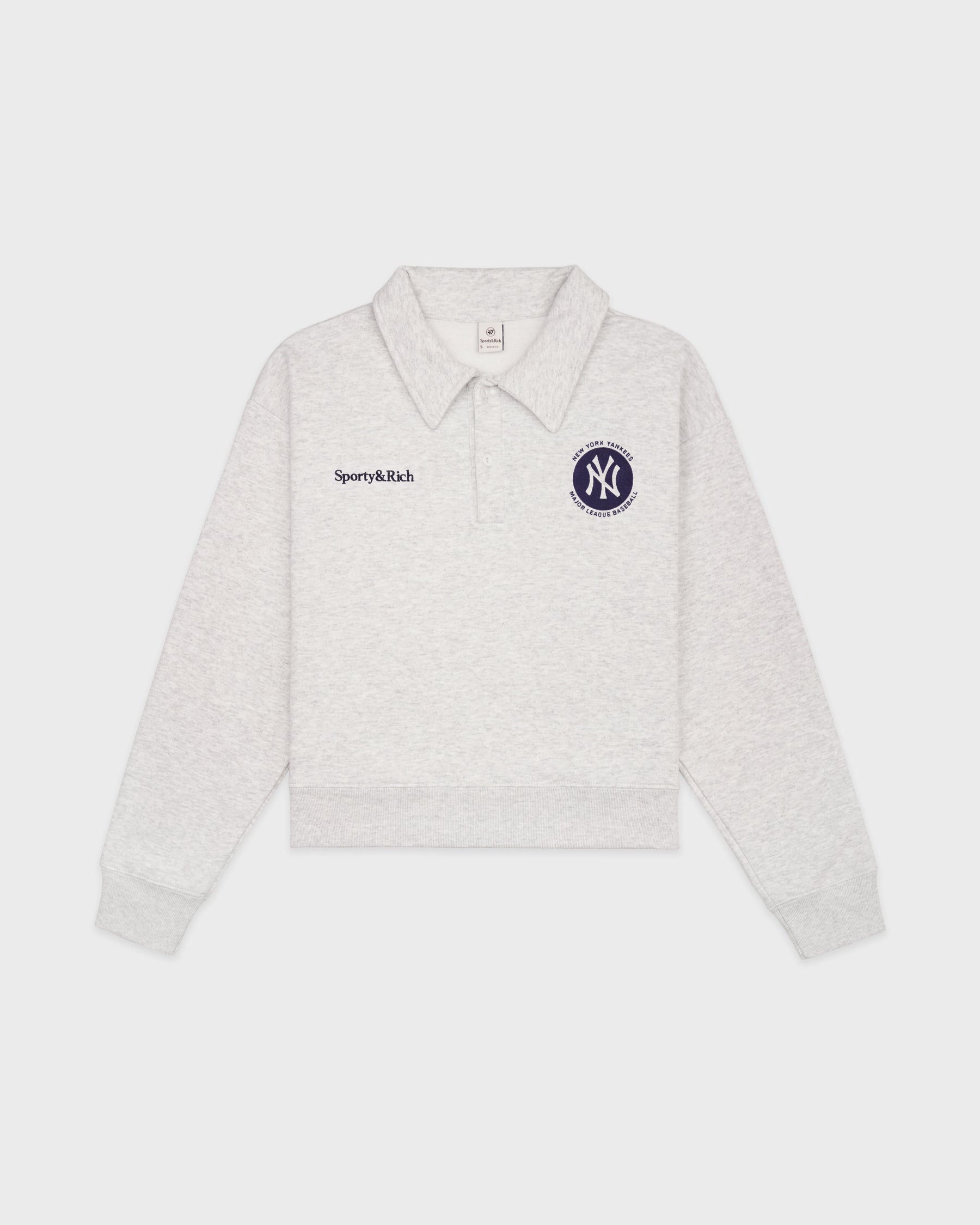 Major League Polo - Heather Gray/Navy