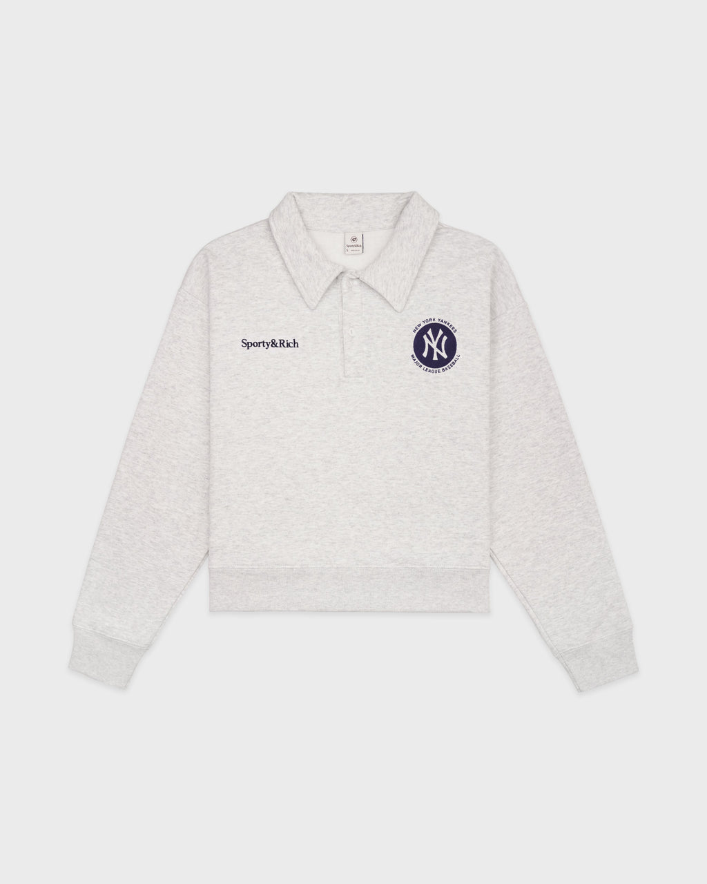 Major League Polo - Heather Gray/Navy