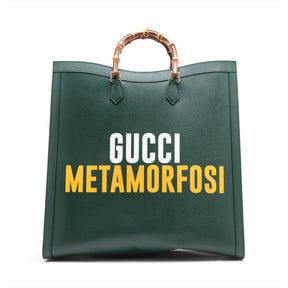 Gucci Bamboo Diana adidas tote bag Green