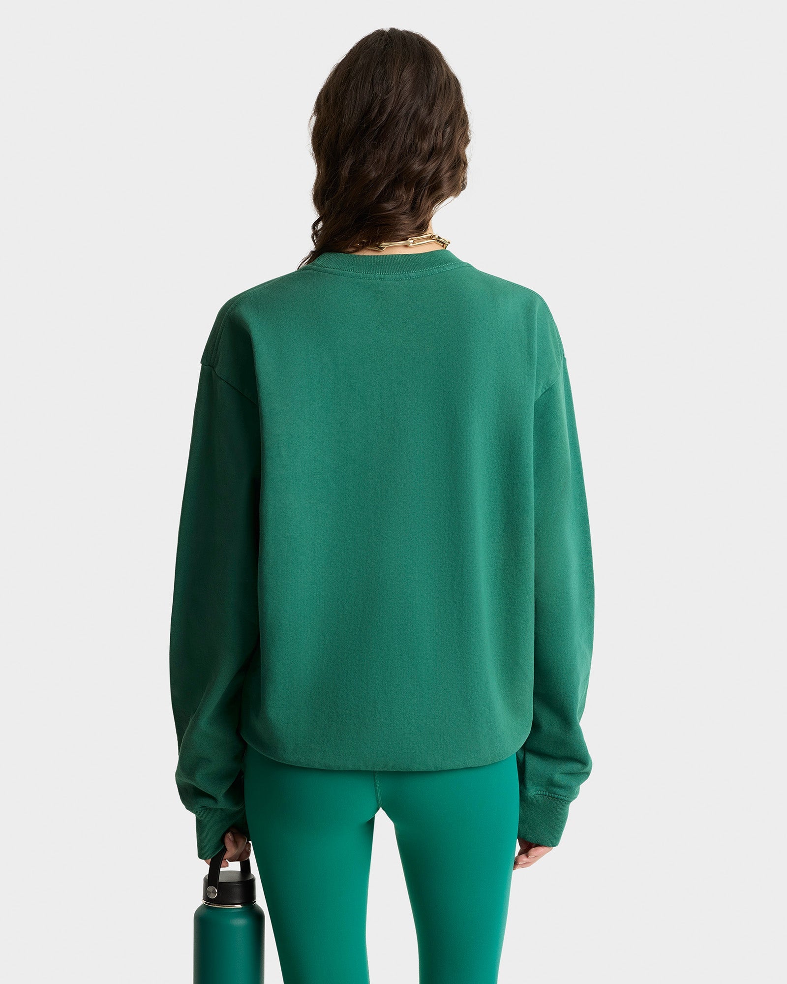 NY Tennis Club Crewneck - Alpine/White